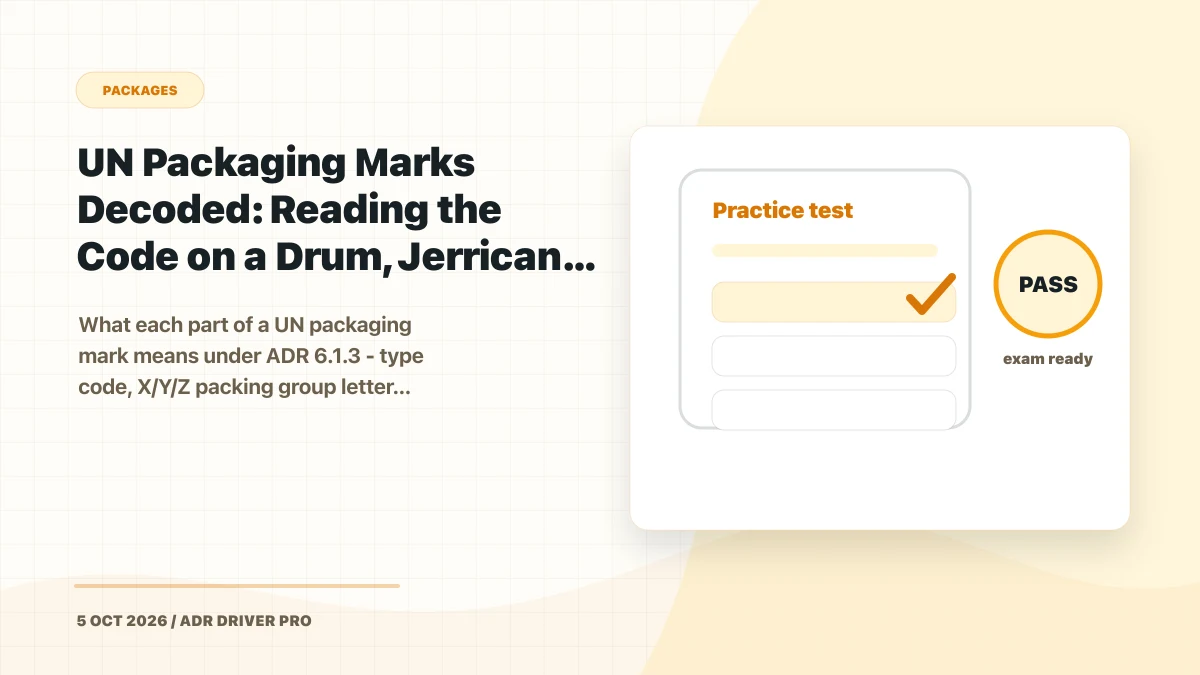 Featured photo for UN Packaging Marks Decoded: Reading the Code on a Drum, Jerrican or IBC